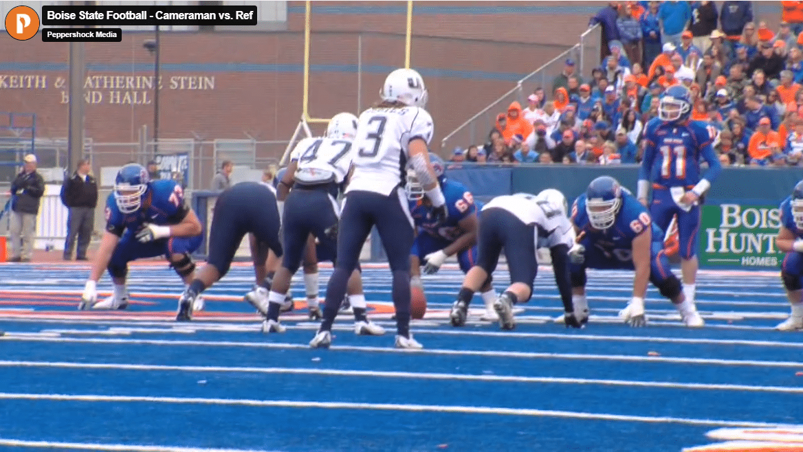 Boise State Football – Cameraman vs. Ref Video