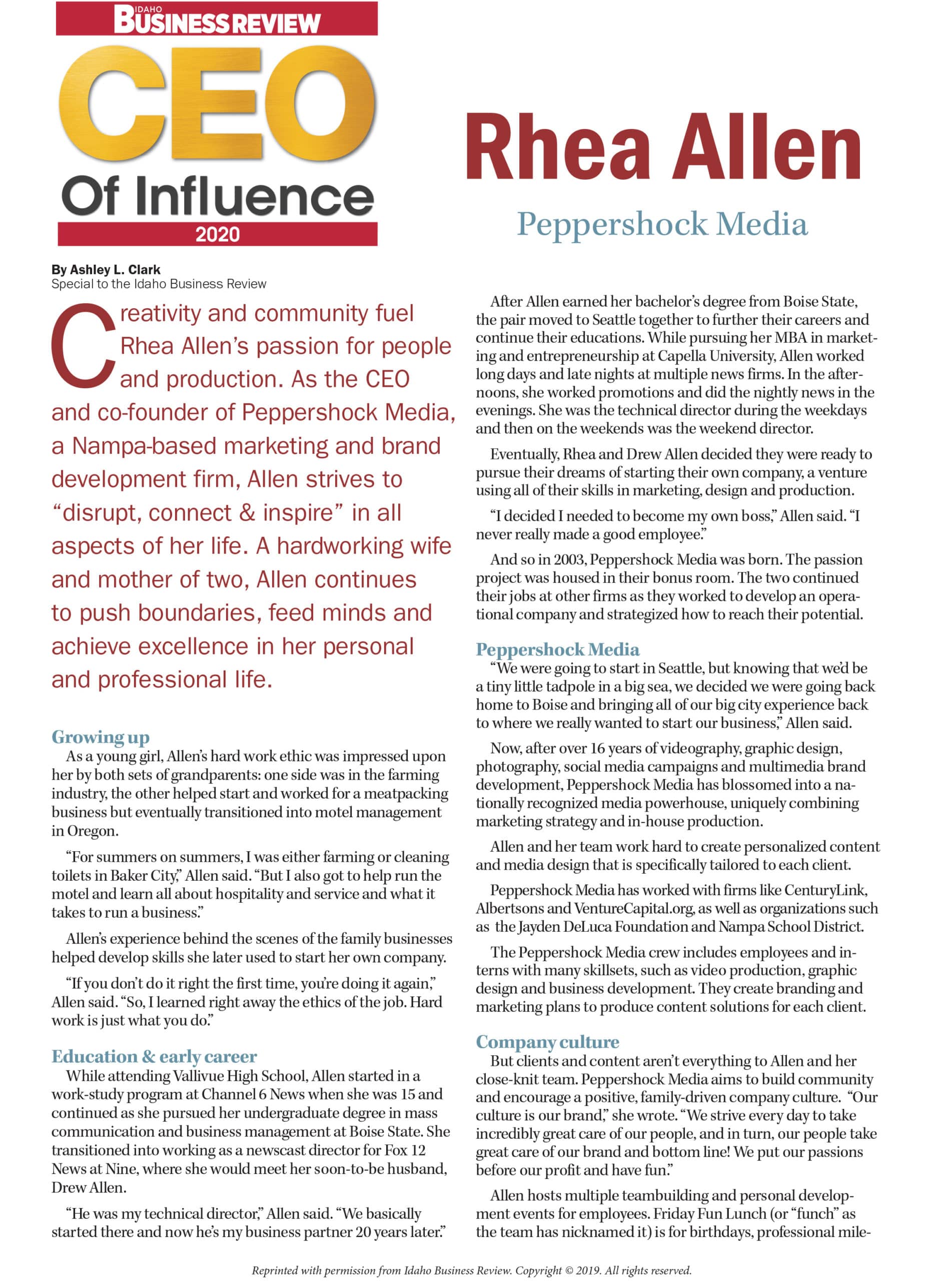 2020-CEO-of-Influence-Rhea-Allen-Peppershock-Media-Page-1-scaled-1