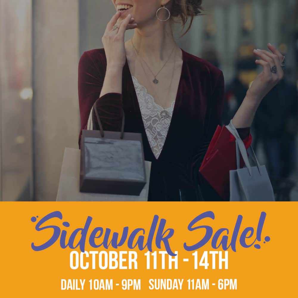 Sidewalk Sale post