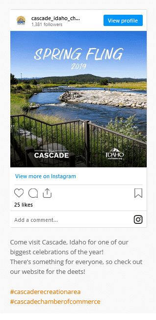 Social Media Posts for Events
