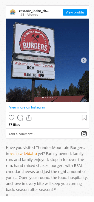 Social Media Posts for Featured Businesses