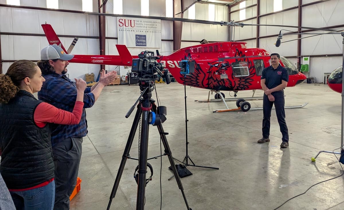 Commercial production for Southern Utah University.