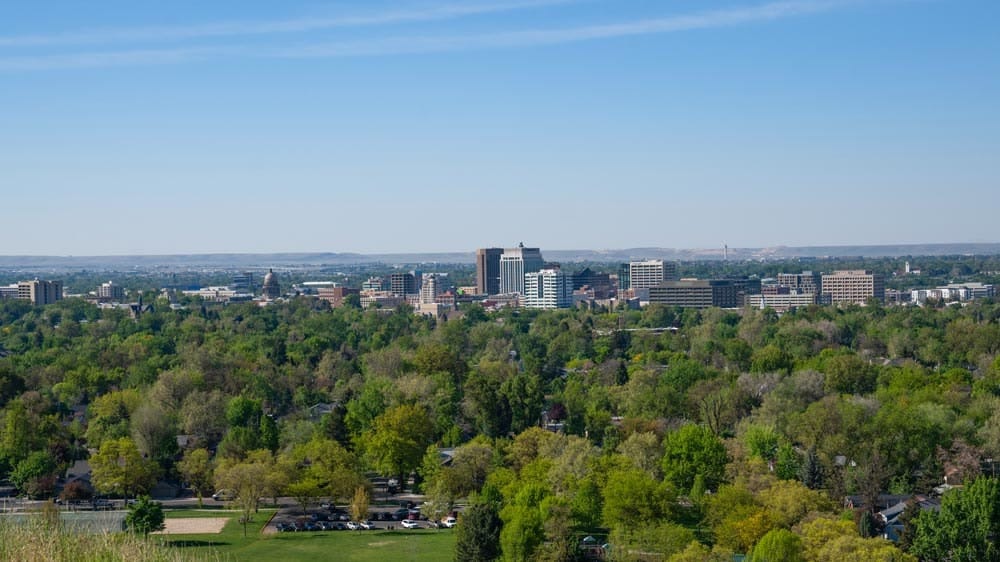 Boise, The City of Trees.