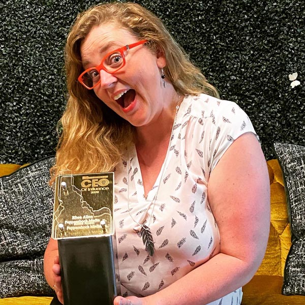 CEO of Influence 2020 Winner | Rhea Allen | Peppershock Media
