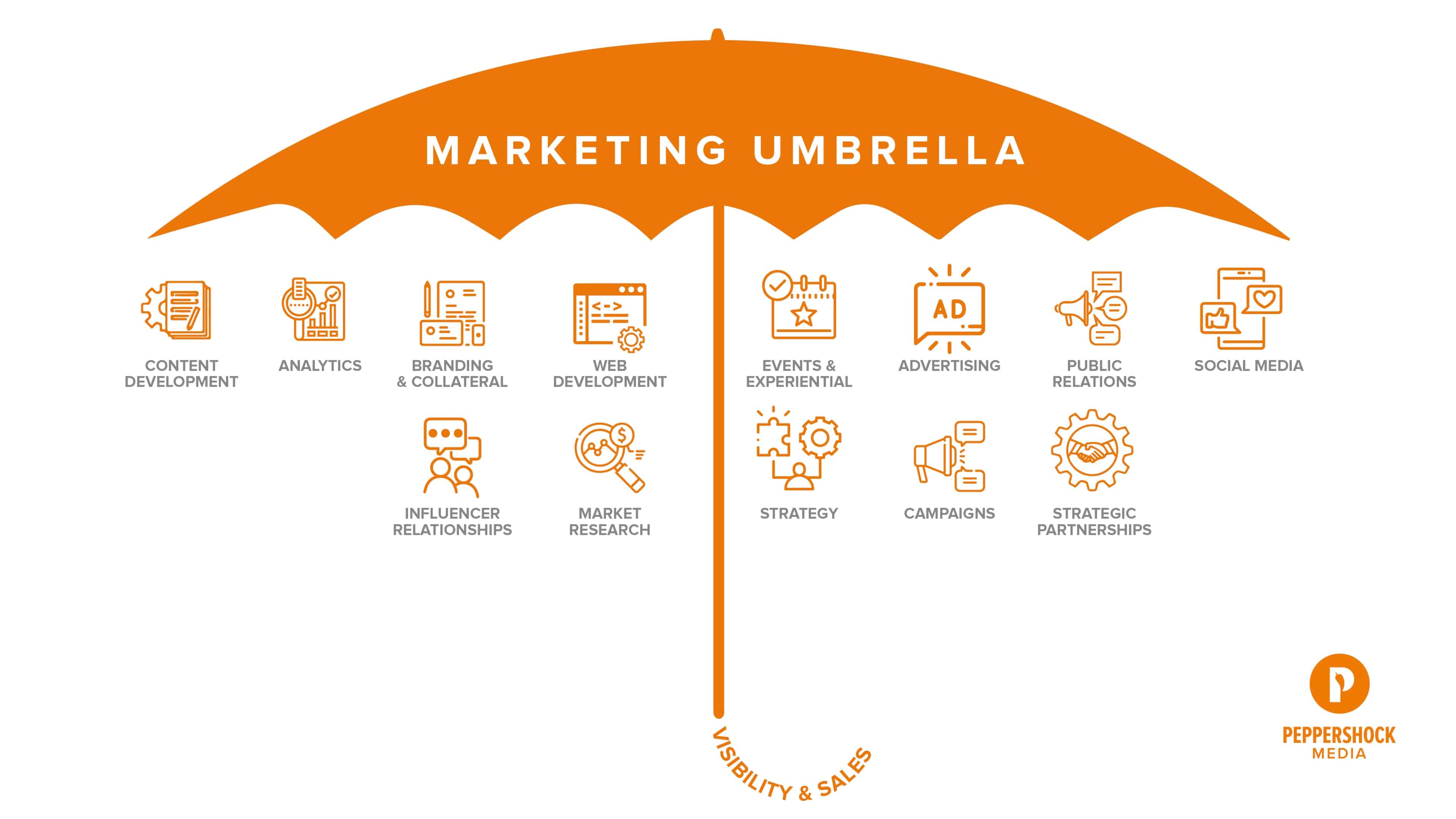 An overview of different advertising services offered by agencies in Boise, Idaho.