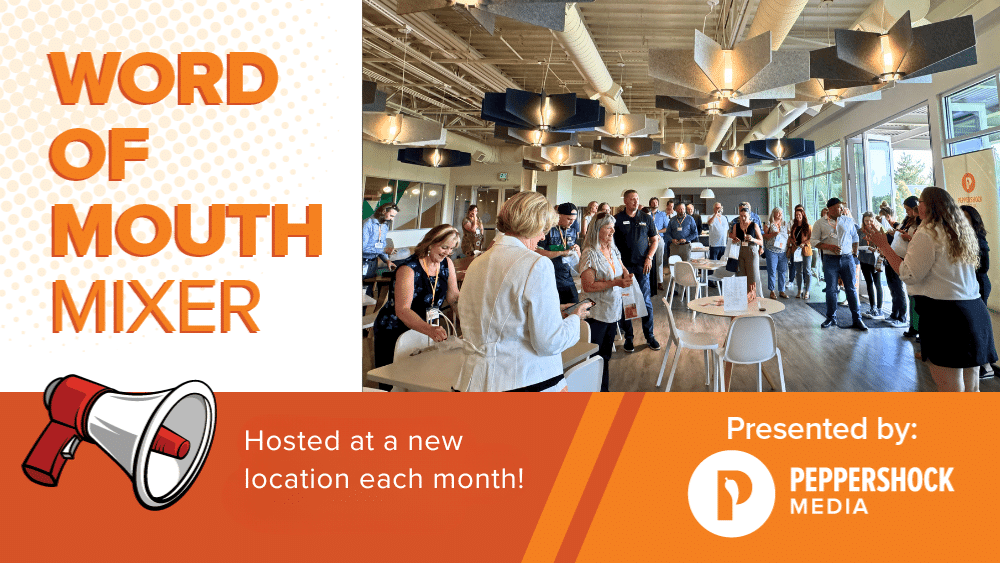 July WOM Mixer banner